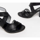 Sandali donna in pelle
