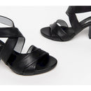 Sandali donna in pelle