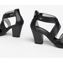 Sandali donna in pelle