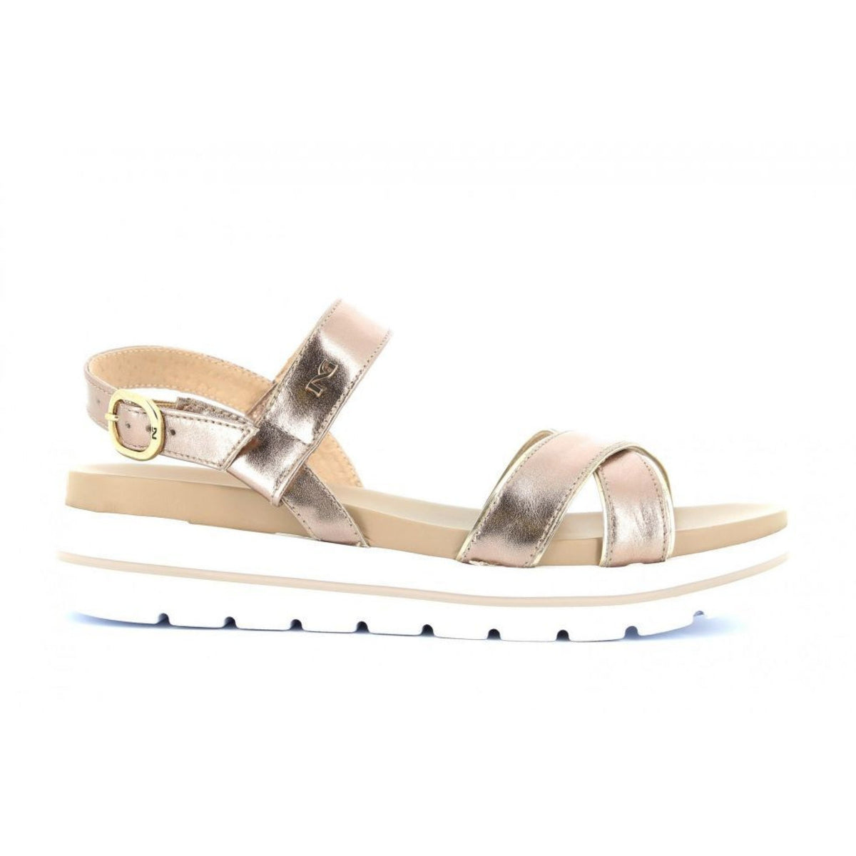 Sandalo basso con platform