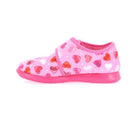 Scarpetta home in tessuto e fantasia