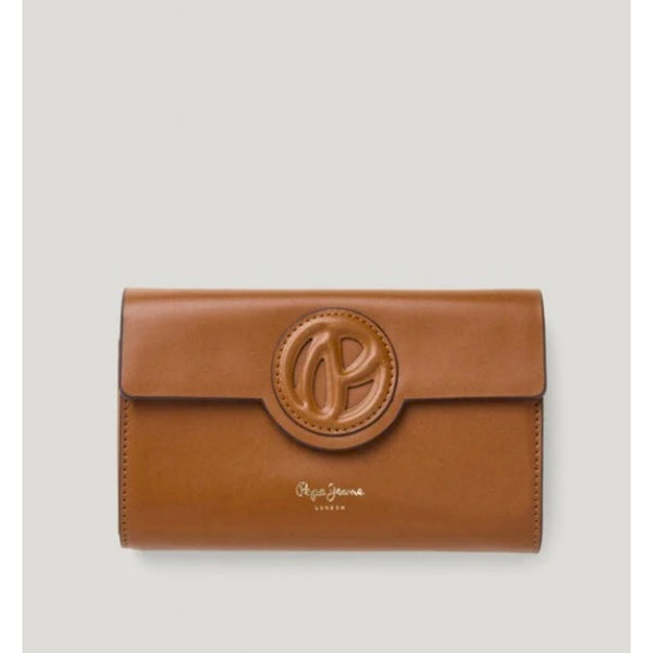 Pepe jeans limited portafoglio con monogramma in rilievo