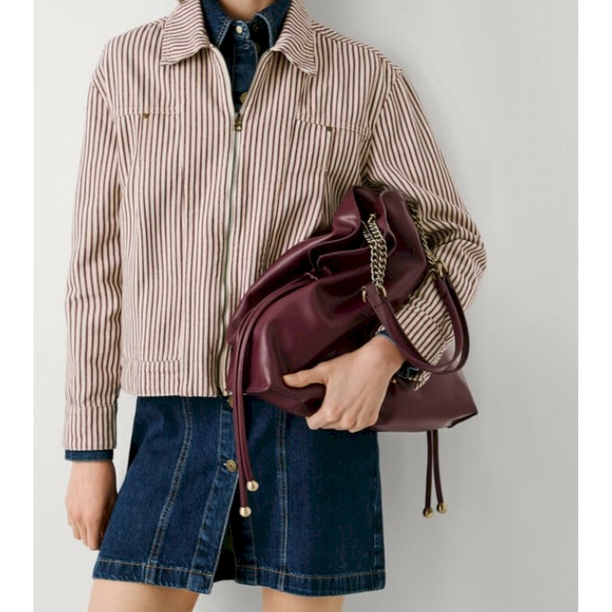Pepe jeans gwendolyn borsa hobo similpelle