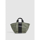 Pepe jeans aria merit borsa shopper con logo in rilievo