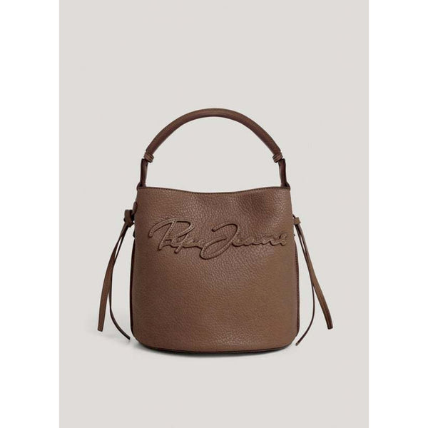 Pepe jeans borsa a secchiello similpelle