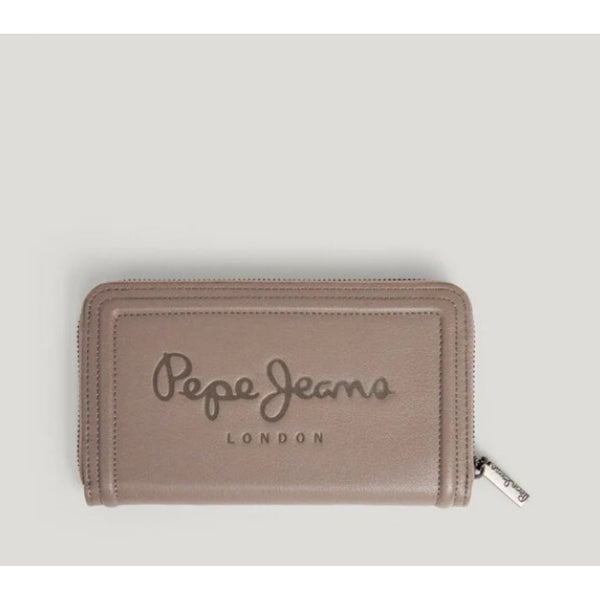 Pepe jeans portafoglio con logo in rilievo