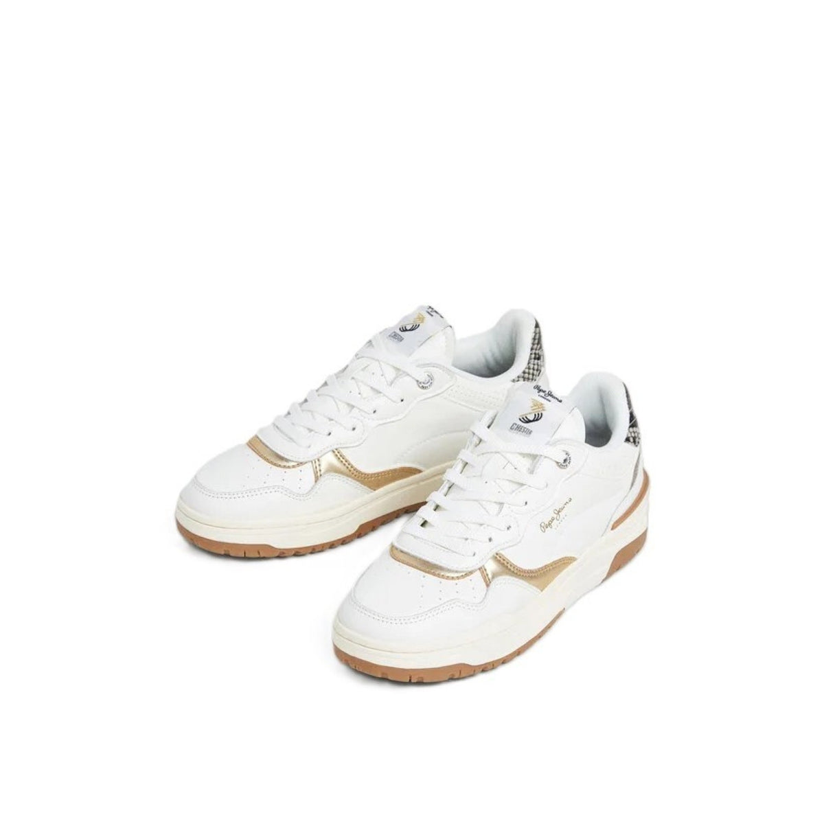 Chester  snake w sneakers con dettagli metallizzati