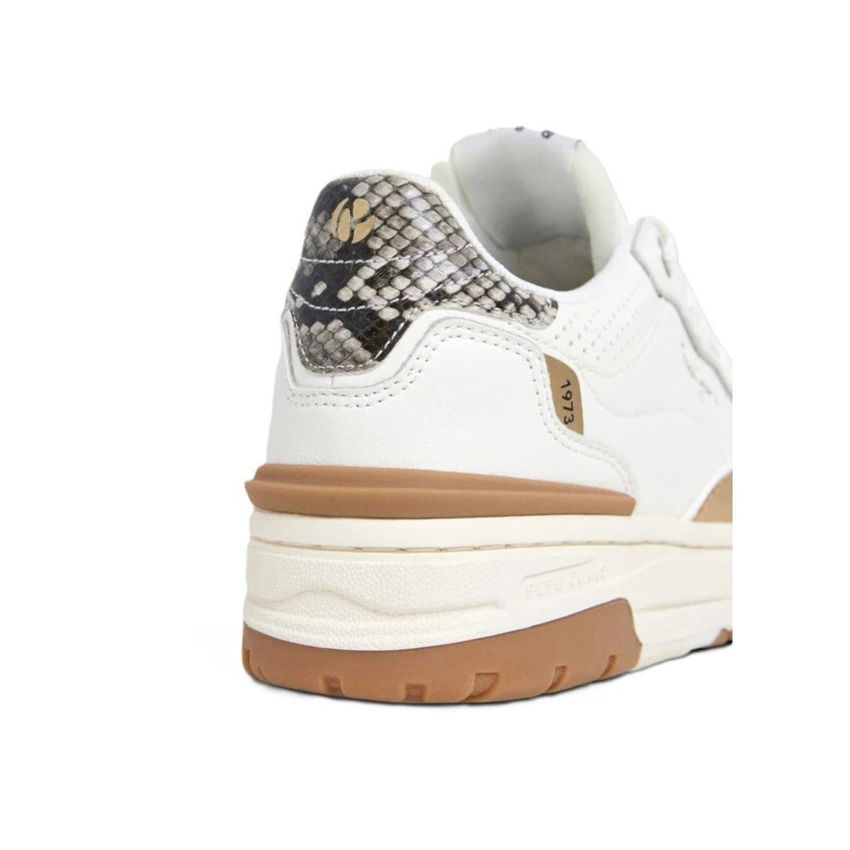 Chester  snake w sneakers con dettagli metallizzati