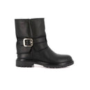 Stivaletto in pelle con cinturino | clip