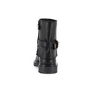 Stivaletto in pelle con cinturino | clip