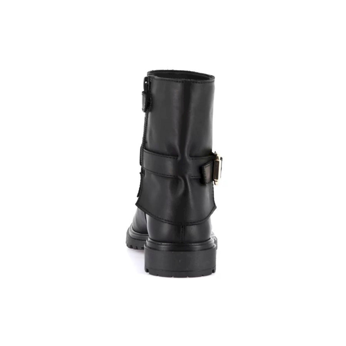 Stivaletto in pelle con cinturino | clip
