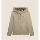 Felpa cappuccio zip
