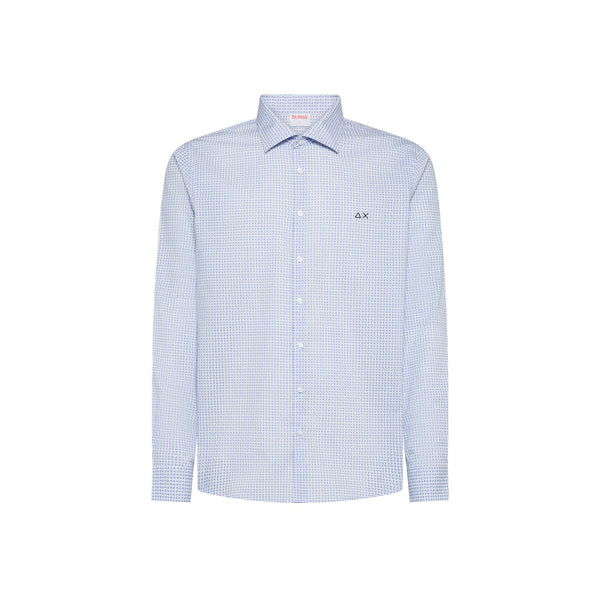 Shirt micropattern l/s