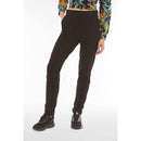 Freddy pantaloni donna in jersey stretch con dettagli tropical