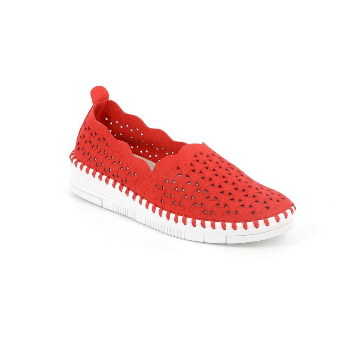 Slip on vivy con foratura a motivo