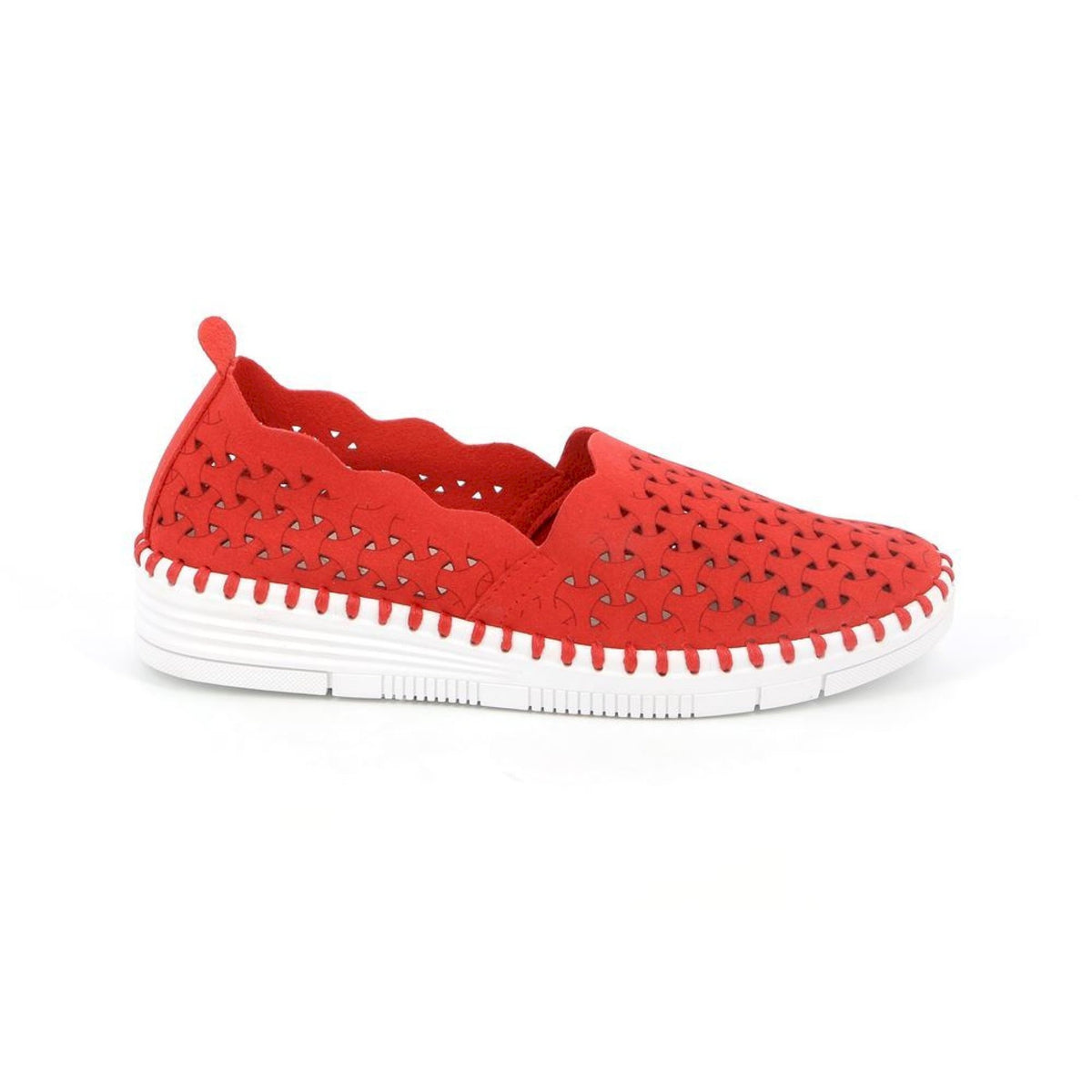 Slip on vivy con foratura a motivo