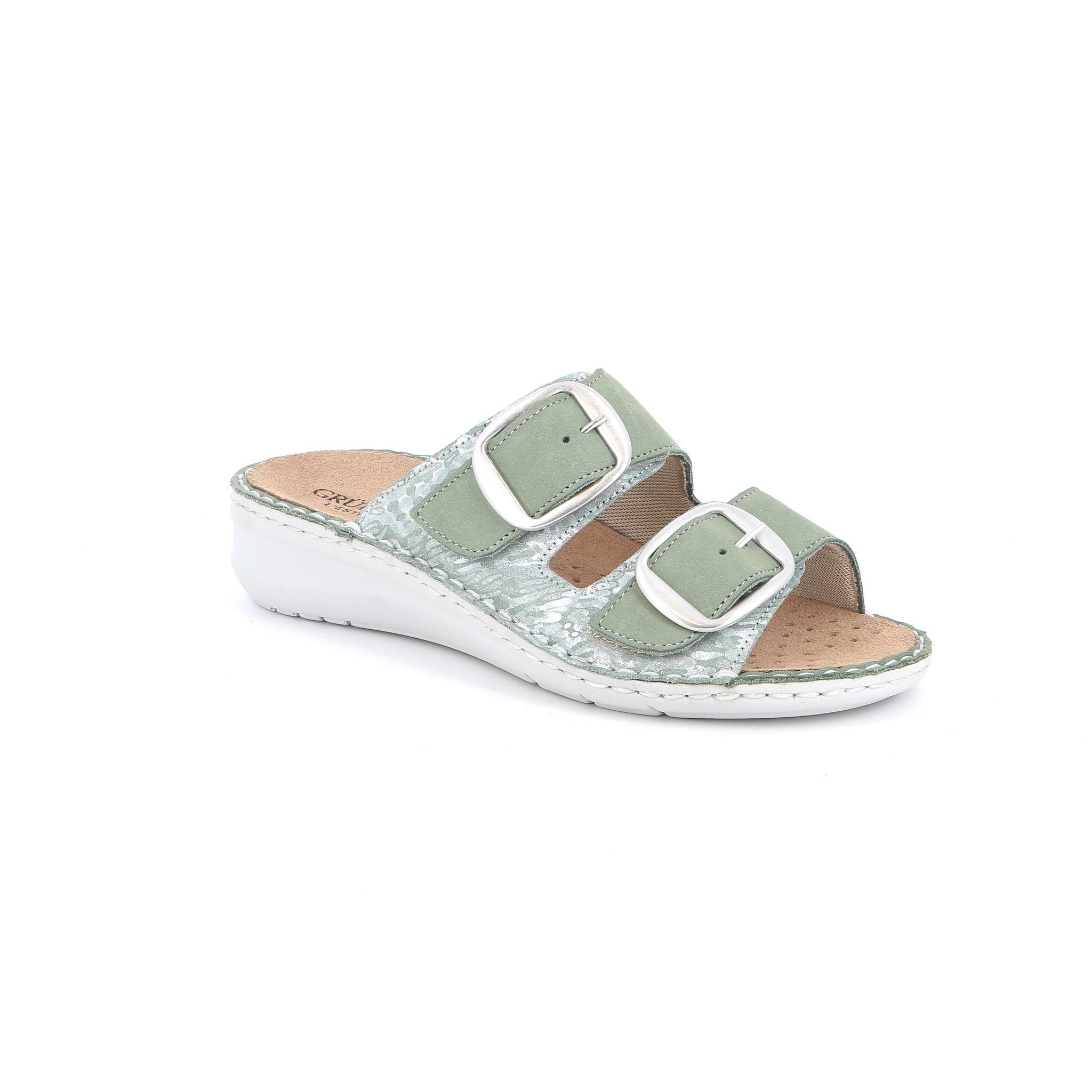 Ciabatta comfort in pelle | dami