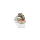 Ciabatta comfort in pelle | dami