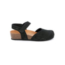 Sandalo lect con punta chiusura e chiusura con strappo