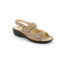 Sandalo dara  comfort con doppia chiusura a strappo