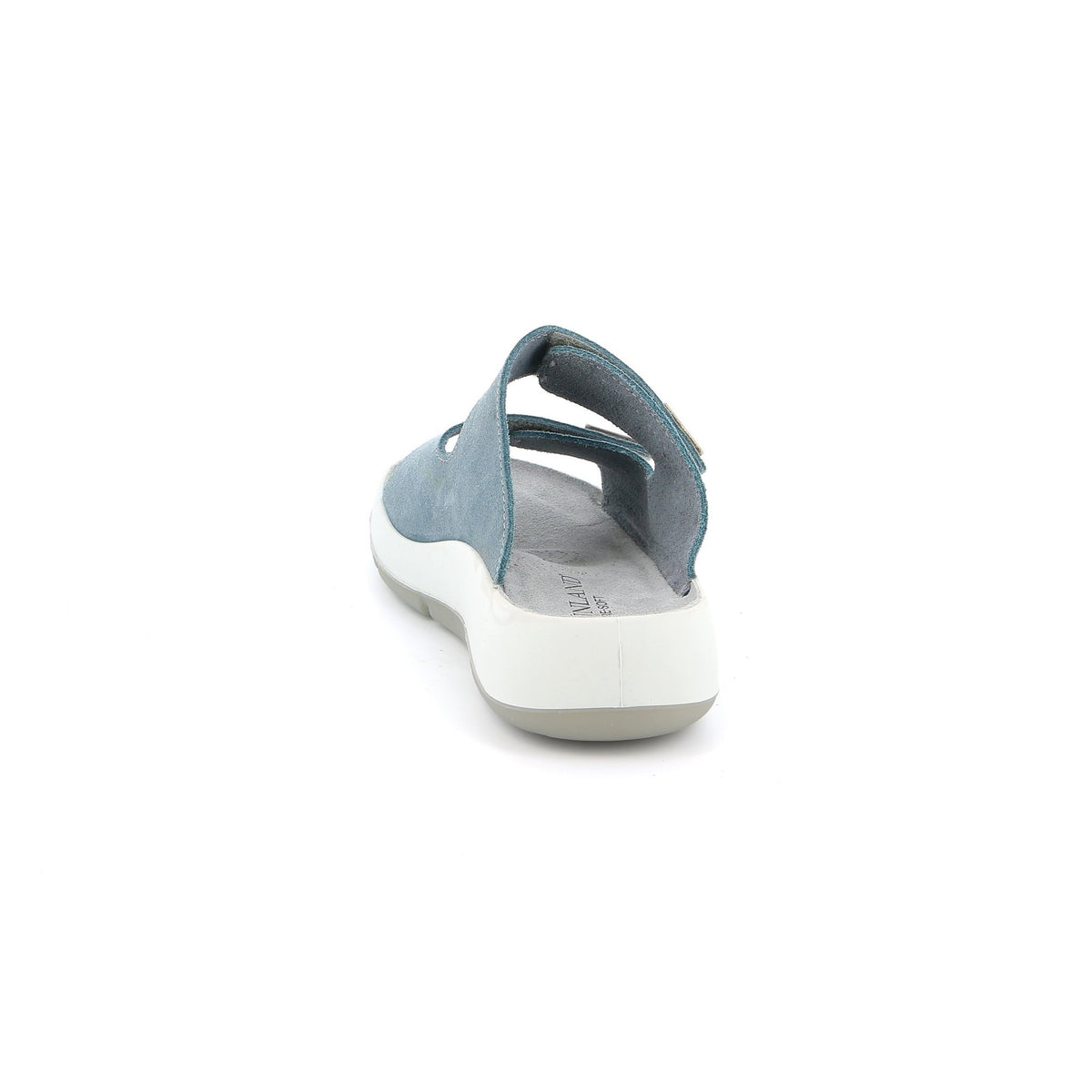 Ciabatta comfort in pelle  trac