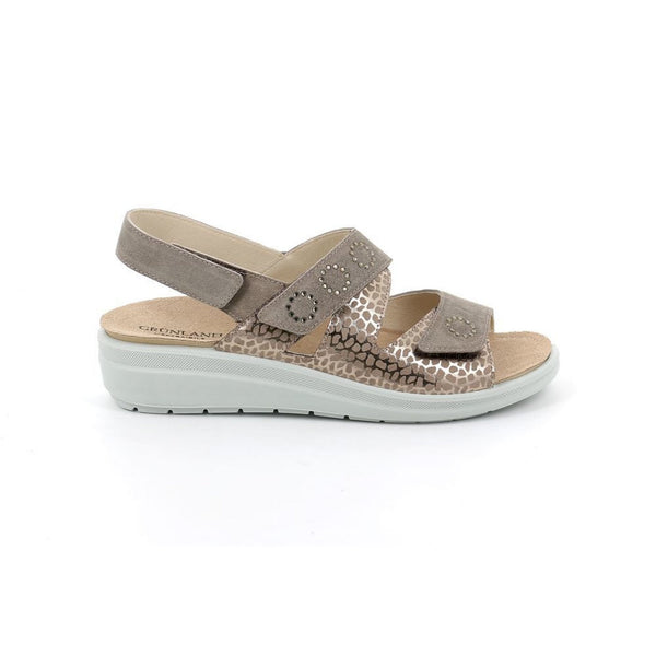 Sandalo daby  donna in pelle