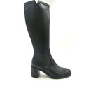 St04l stivale con tacco gambale largo