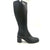 St04l stivale con tacco gambale largo