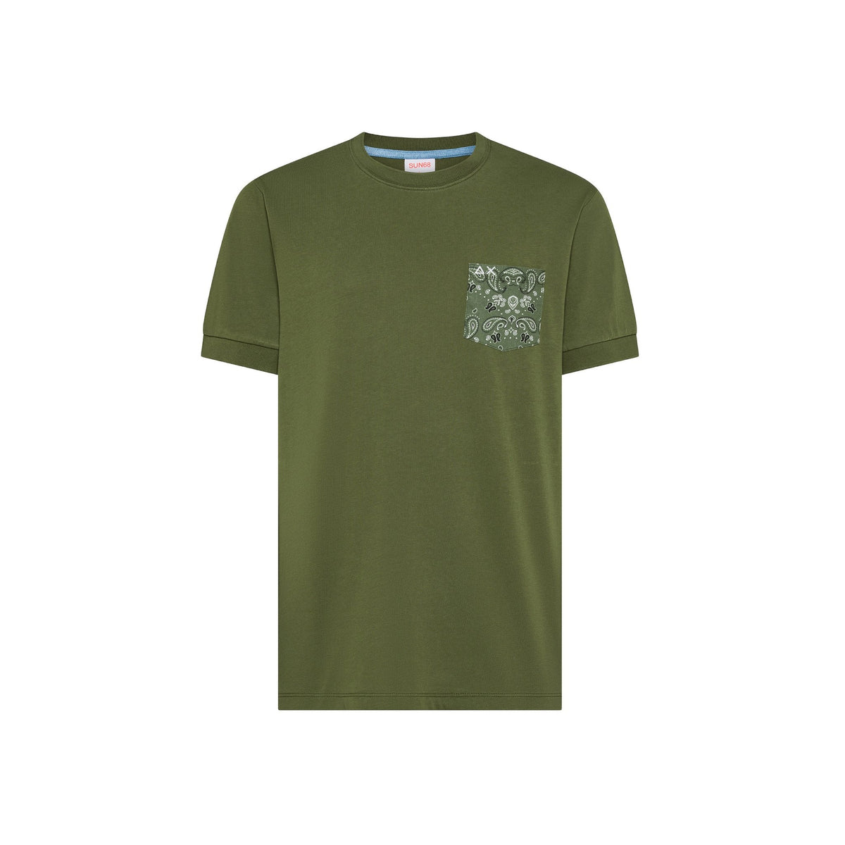 T-shirt pocket contrast s/s