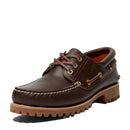 Scarpa da barca timberland® authentic 3-eye lug handsewn da uomo in marrone