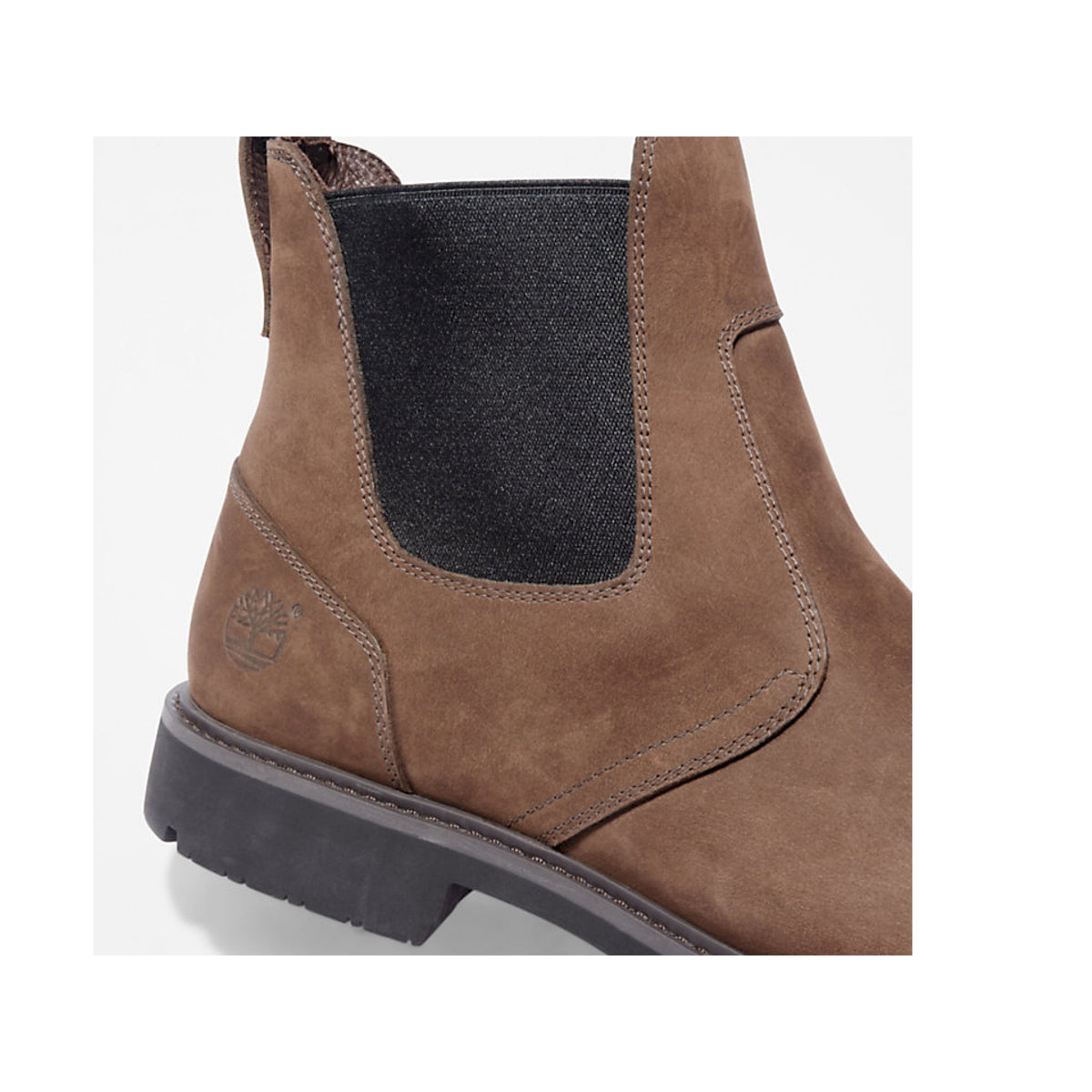 Stivaletto chelsea da uomo stormbuck in marrone