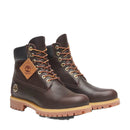 Stivale impermeabile timberland® premium 6-inch da uomo in marrone scuro/colore nero