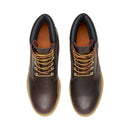 Stivale impermeabile timberland® premium 6-inch da uomo in marrone scuro/colore nero