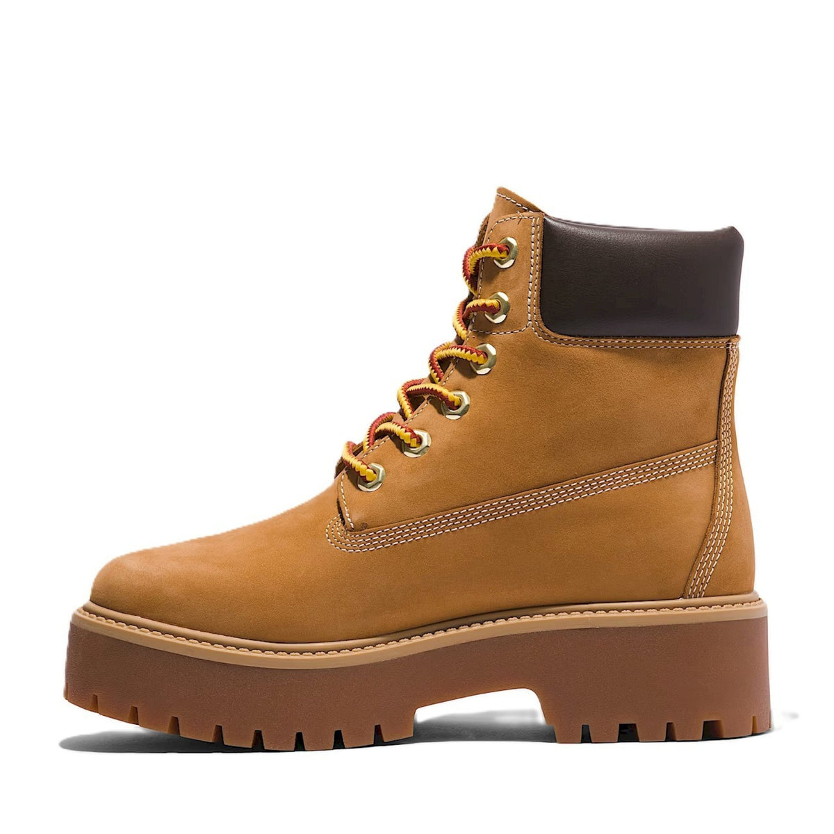 Stivale impermeabile con plateau stone street 6-inch da donna in giallo