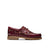 Scarpa da barca da uomo 3-eye lug handsewn in bordeaux