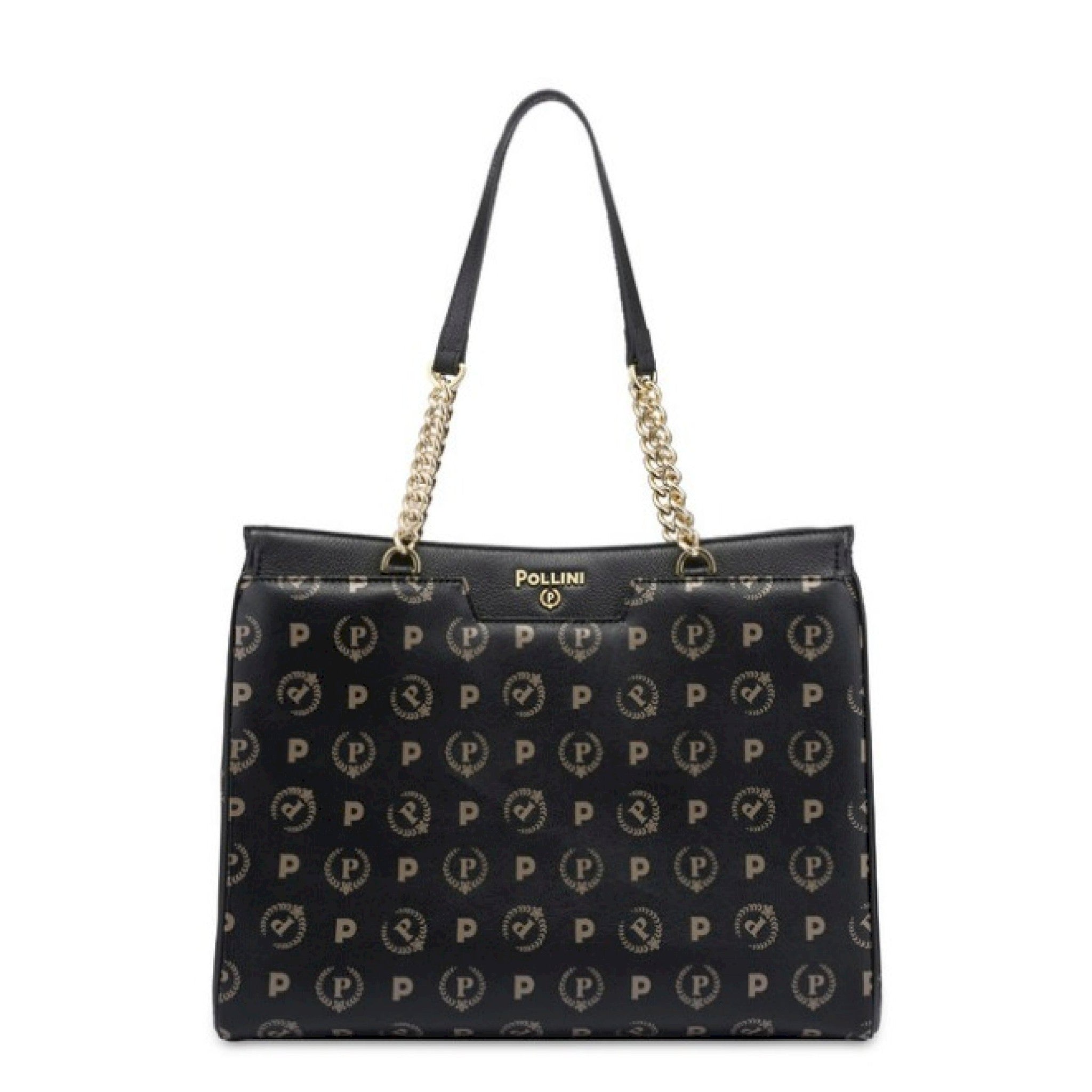 Pollini borsa a doppio manico heritage re-edition