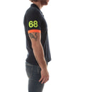 Sun68 polo logo fluo