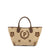 Pollini tote bag rafia