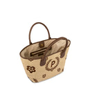 Pollini tote bag rafia