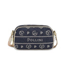 Pollini crossbody bag heritage marina in denim blu/avorio