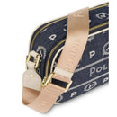 Pollini crossbody bag heritage marina in denim blu/avorio