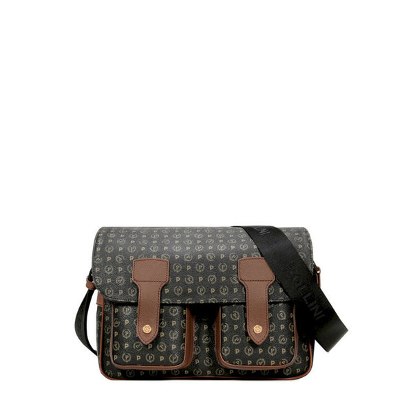 Pollini borsa a spalla multitasche heritage logo classic