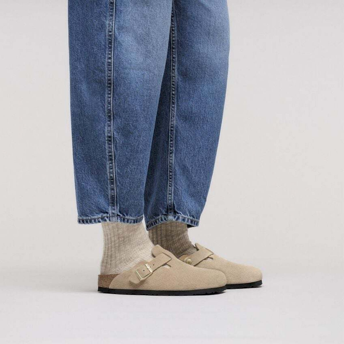 Boston suede leather calz.s