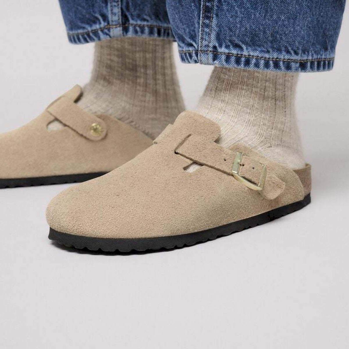 Boston suede leather calz.s