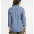 Guess camicia jeans classica a manica lunga