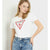 Guess t-shirt logo triangolo