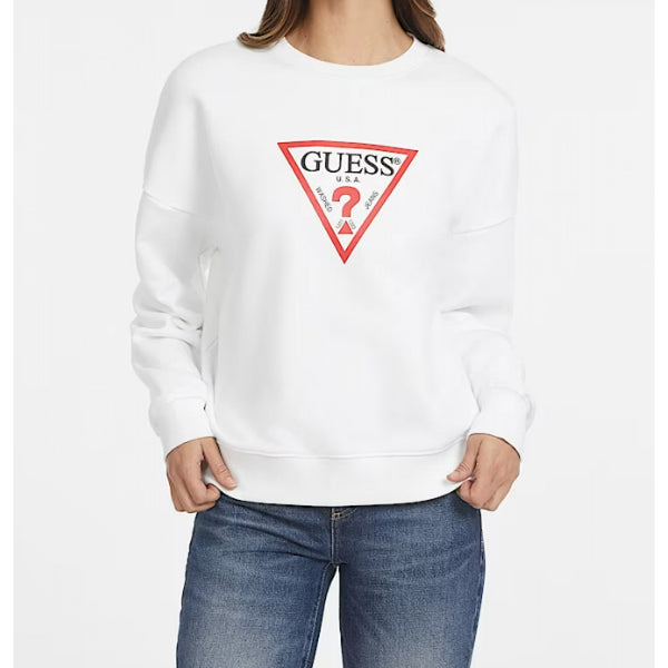 Guess felpa oversize con logo iconico