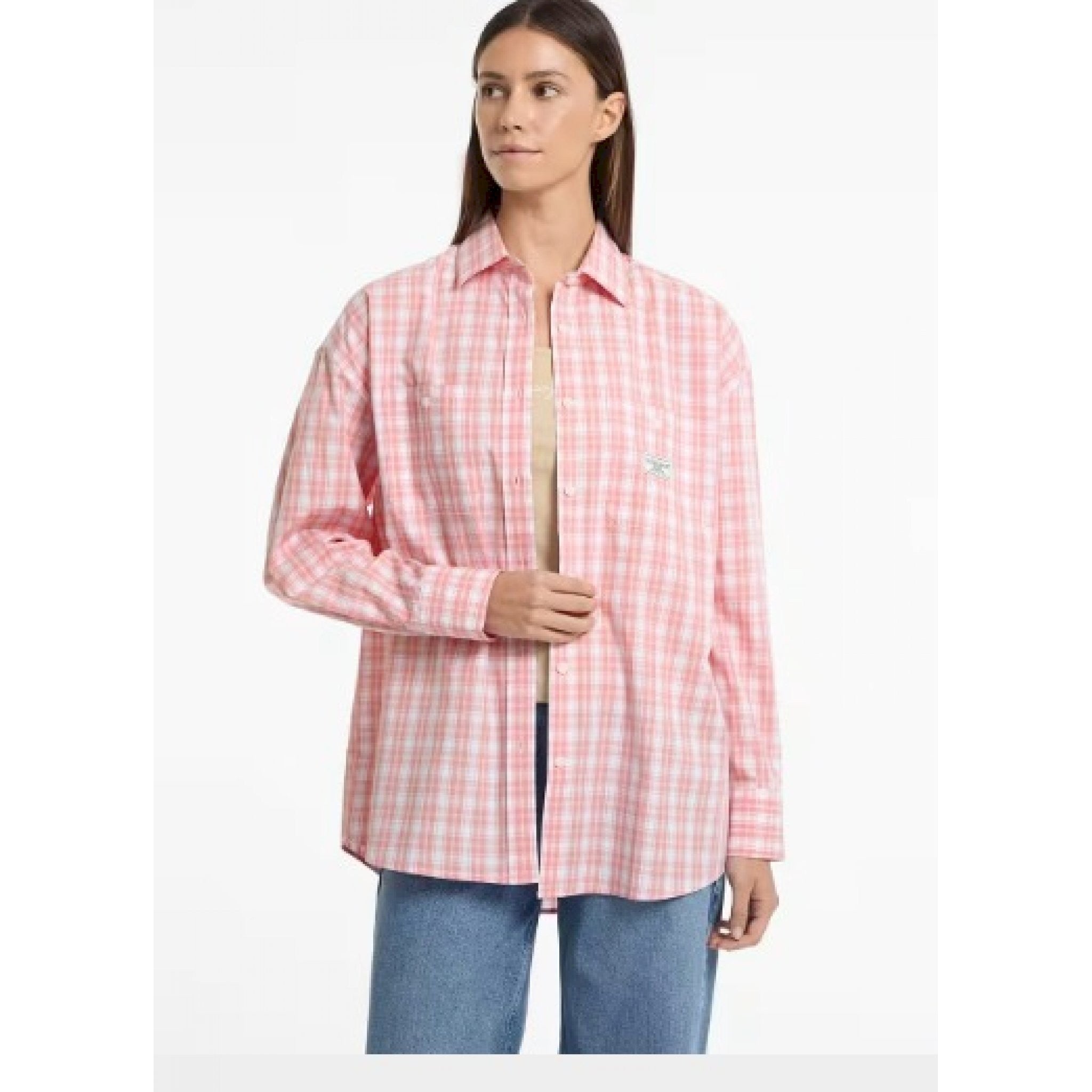 Guess oversize camicia quadretti