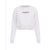 Guess gj crop cn 3d emb sweatsh