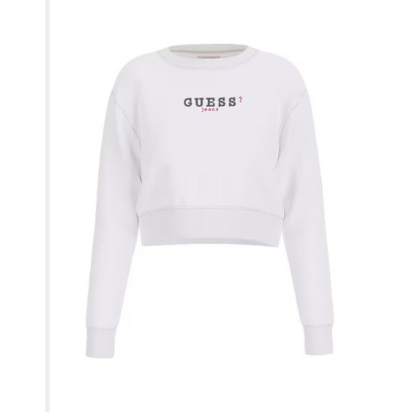 Guess gj crop cn 3d emb sweatsh